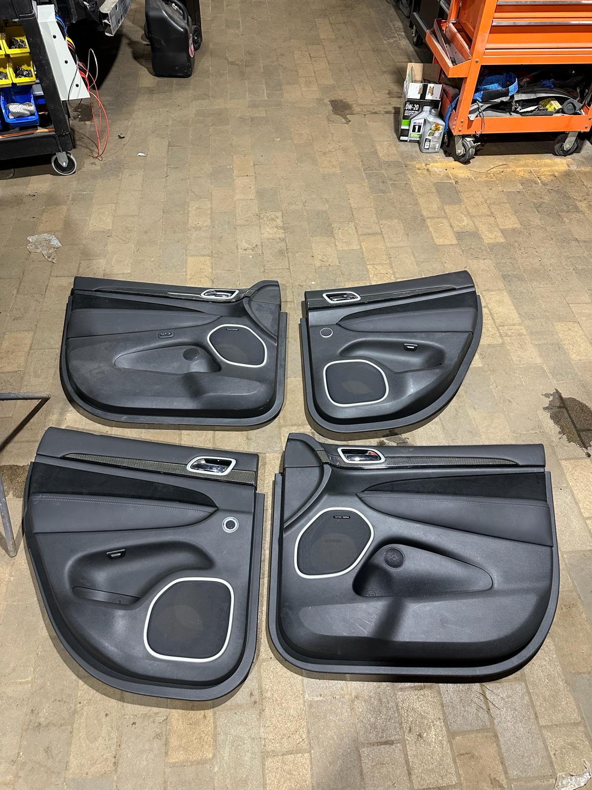 COMPLETE OEM SET 2018-2021 TRACKHAWK DOOR PANELS *VERY CLEAN*