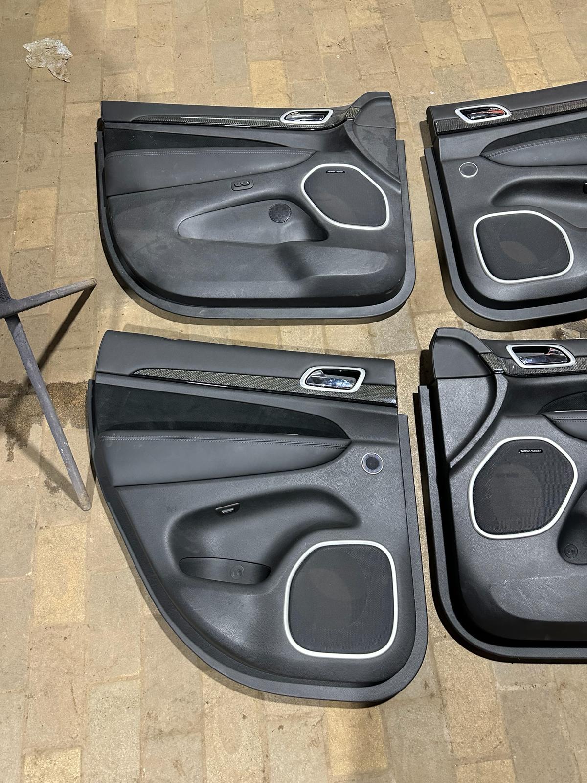 COMPLETE OEM SET 2018-2021 TRACKHAWK DOOR PANELS *VERY CLEAN*